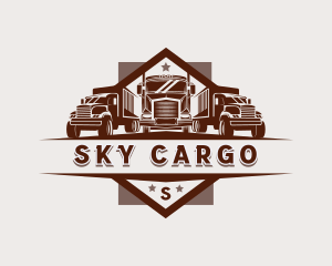 Fleet Trucking Shipping logo design