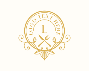 Culinary Food Kitchen  Logo