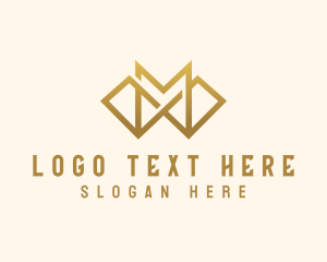 Stylish - Minimalist Stylish Letter M logo design