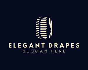 Drape - Window Blinds Shutter logo design