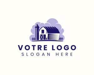 Mill - Countryside Rural Farm Barn logo design