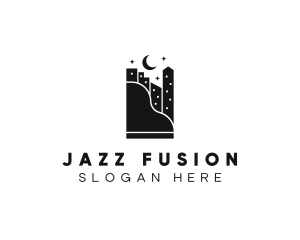 Jazz - Grand Piano City logo design