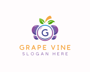 Grapes - Grapes Berry Fruit logo design