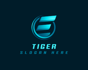 Tech Startup Letter E Logo
