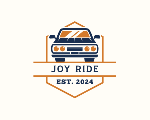 Retro Vintage Car logo design