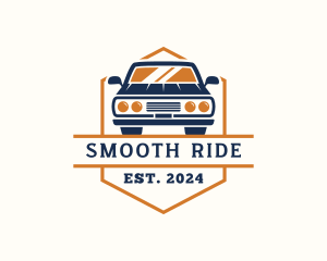 Retro Auto Car logo design