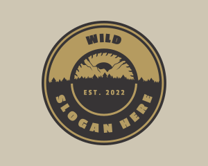 Craftsman - Forest Mountain Sawmill logo design