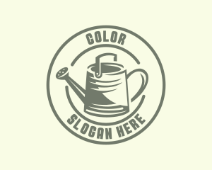 Garden Watering Can  Logo