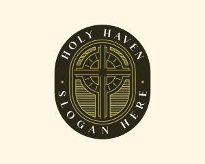 Holy Cross Religion logo design