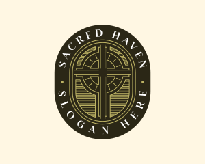 Holy Cross Religion logo design