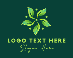 Landscaping - Natural Flower Spa logo design