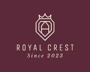 Majestic - Crown Shield Royalty logo design