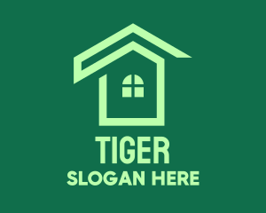 Green Real Estate Home Logo