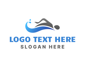 Swim - Swim Water Sports logo design