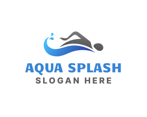 Swimming - Swim Water Sports logo design