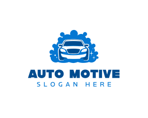 Auto Car Wash Detailing logo design