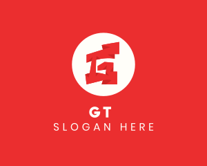 Geometric Cubist Letter G logo design