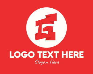 Letter G - Red Letter G logo design