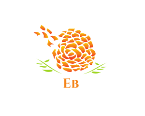 Marigold Flower Beauty Cosmetics Logo