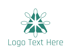 Green Triangle - Green Spoon Triangle Restaurant logo design