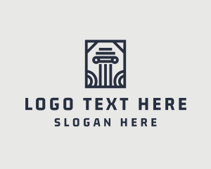 Professional - Architecture Pillar Builder logo design