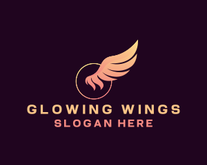 Wing Flight Logistics logo design