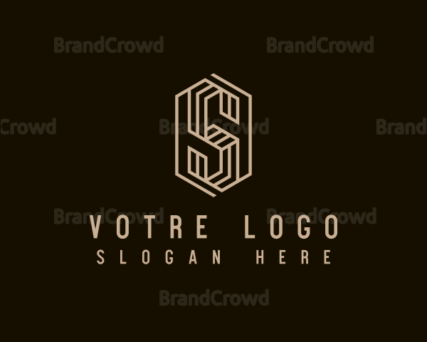 Generic Geometric Letter S Logo