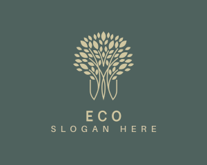 Natural Eco Tree logo design