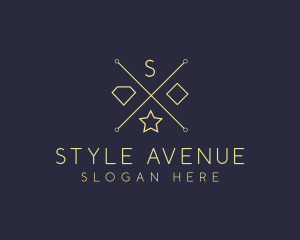 Fashionable - Modern Hip Star Brand logo design