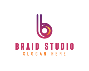 Creative Studio Letter B logo design