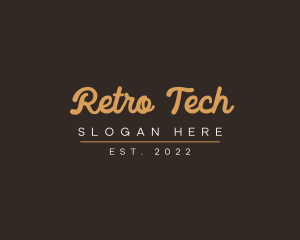 Retro Boutique Business logo design