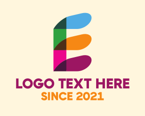 Advertising - Letter E Advertising logo design