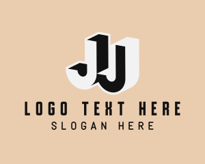 Construction Builder Firm Letter JJ Logo