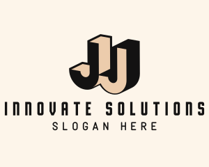 Construction Builder Firm Letter JJ Logo