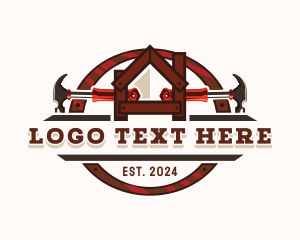 Remodeling - Hammer Carpentry Contractor logo design