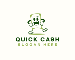 Money Dollar Cash  logo design