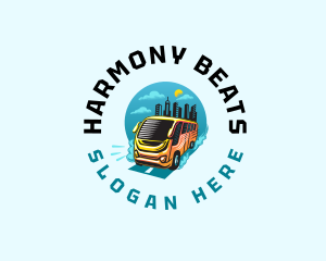 Trip - Shuttle Bus Transportation logo design