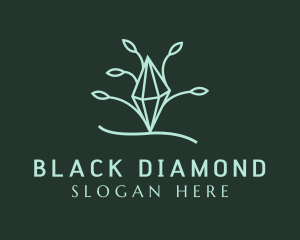 Luxe Diamond Nature logo design