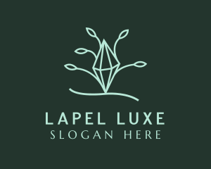 Luxe Diamond Nature logo design