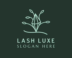 Luxe Diamond Nature logo design