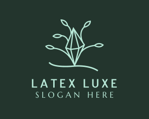 Luxe Diamond Nature logo design