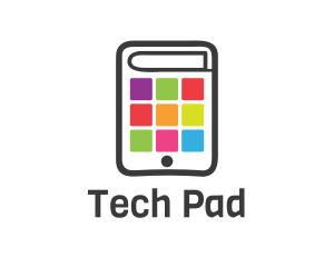 Ipad - Mobile Application Book logo design