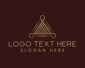 Deluxe - Luxury Pyramid Business logo design