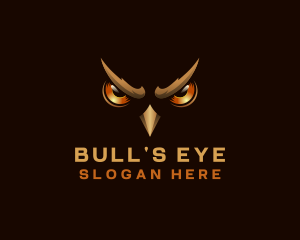 Owl Eyes Beak logo design