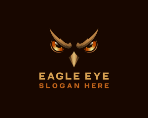 Owl Eyes Beak logo design