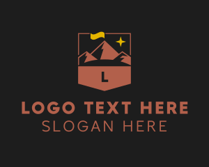 Mountain Hiking Trek Logo