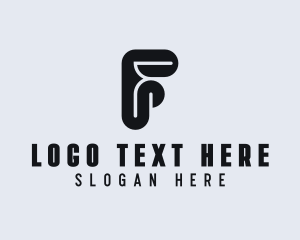 Brand - Professional Company Letter F logo design