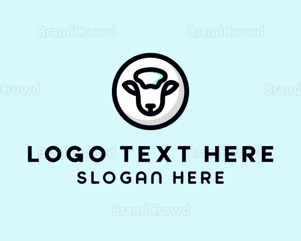 Livestock Sheep Animal Logo