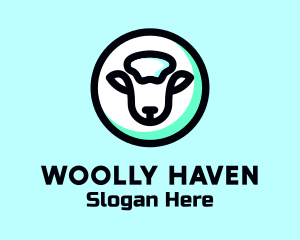 Sheep - Sheep Farm Animal logo design