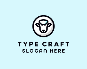 Livestock Sheep Animal  logo design